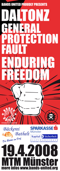 General Protection Fault, Enduring Freedom @ MTM Münster