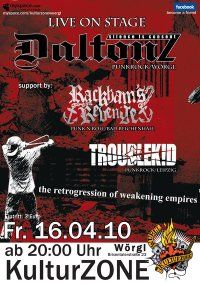 Rackham's Revenge, Troublekid @ Kulturzone Wörgl