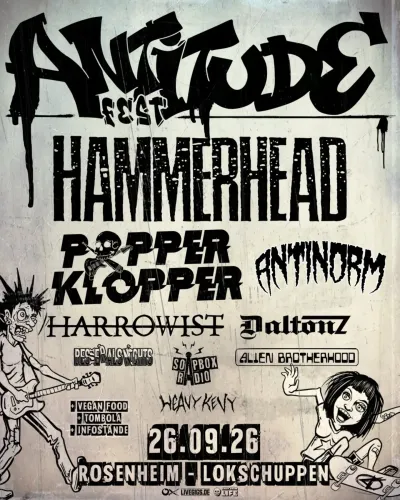 Hammerhead, Popper Klopper, Bluteisen, Harrowist, Besser Als Nichts, Soapbox Radio, Alien Brotherhood, Heavy Keavy @ Rosenheim