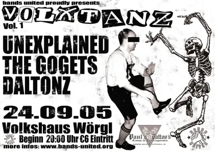 Unexplained, The Gogets @ Vokshaus Wörgl
